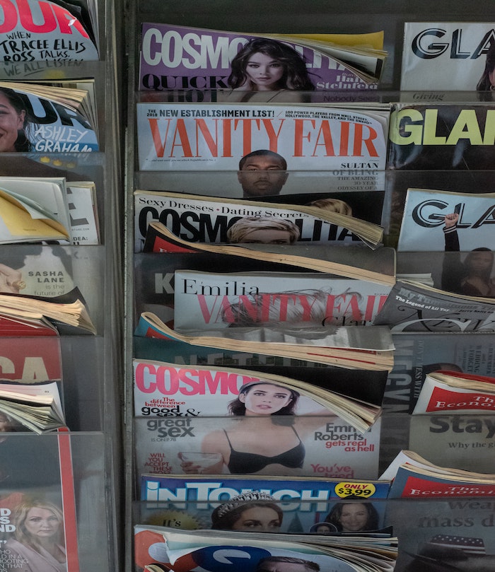 Group of magazines